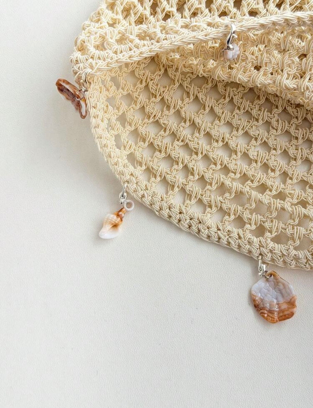 Beige Bloom Crochet Top 🤍